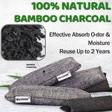 Marsheepy 6 Pack Activated Charcoal Odor Absorber Bags, Shoe Deodorizer insert and Shoe Odor Remover, 100% Natural Shoes Smell Remover?Shoe Odor