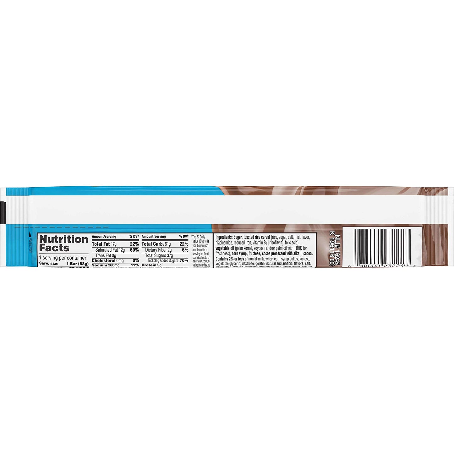 Kellogg's Rice Krispies Treats Dunk'D, 3.1 Ounces per Pack - 16 per Box (Chocolatey)