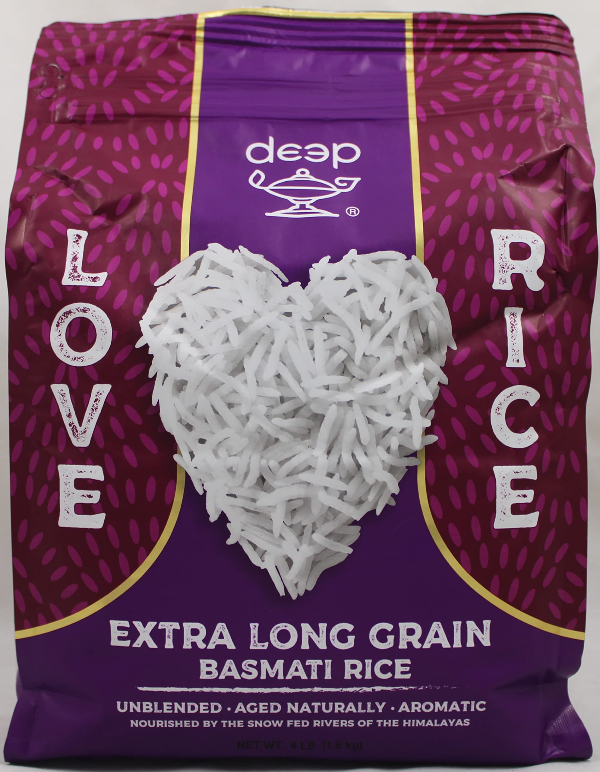 Extra Long Grain Basmati Rice 4 LB