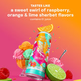 Alani Nu SHERBET SWIRL Sugar Free, Low Calorie Energy Drinks, 200mg Caffeine, Biotin B Vitamins, Zero Sugar, 10 Calories, 12 Fl Oz Cans, 12 Pack