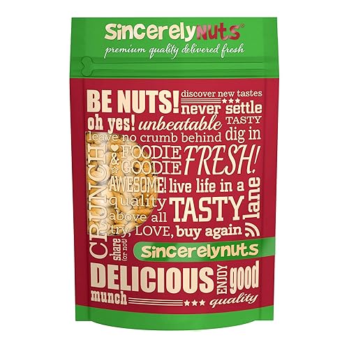 Sincerely Nuts - Cashew Pieces Roasted and Unsalted | One lbs. Bag | Deluxe Kosher Snack Food | Healthy Source of Protein, Vitamin & Mineral