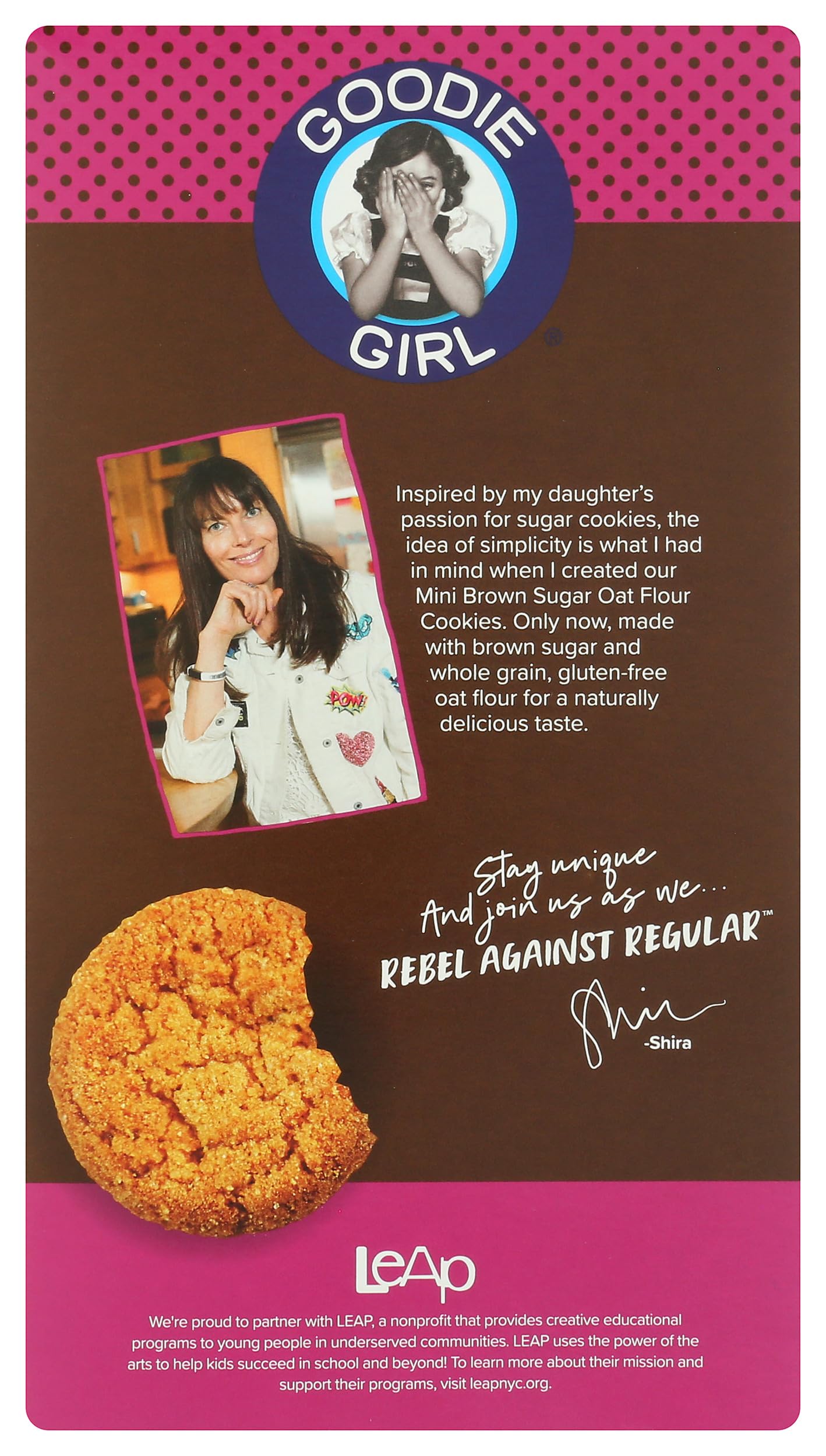 Goodie Girl Brown Sugar Cookies, 5.5 OZ