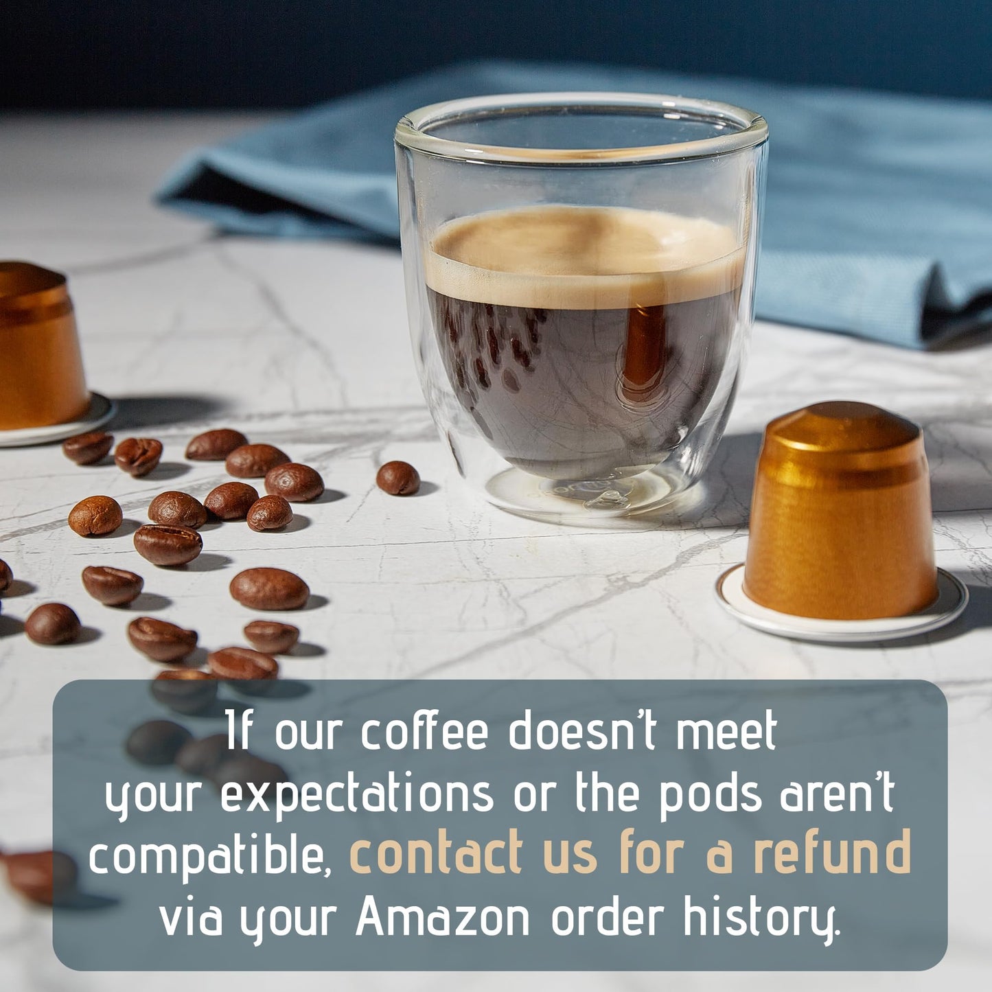 Artuzzi 120ct Compatible Nespresso Coffee Pods For Nespresso Original Machines | Espresso Ristretto Lungo Coffee Capsules | Espresso Variety Pack I