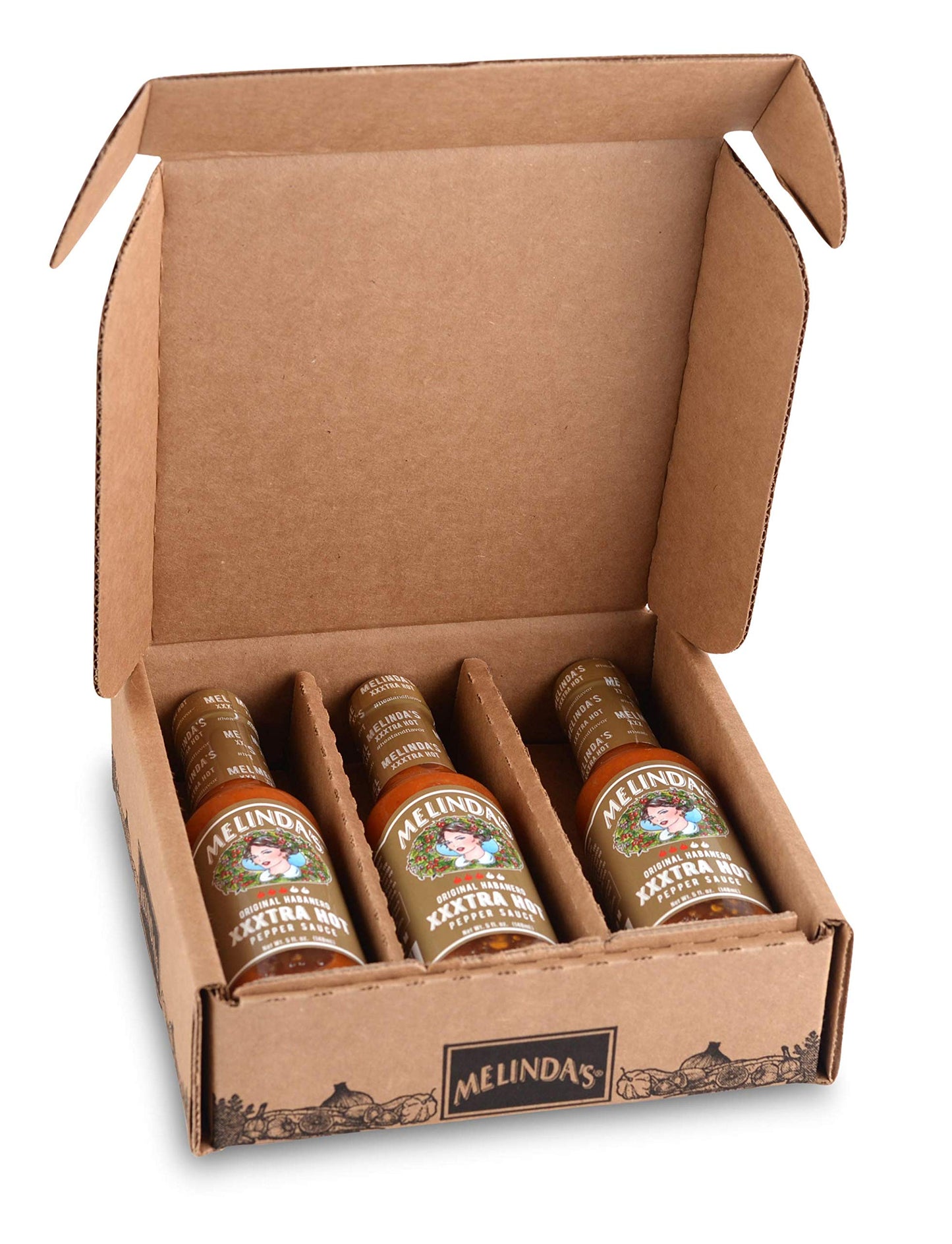 Melinda’s Original Habanero XXXtra Hot Sauce - Made with Habanero Peppers, Carrots, Onion, Vinegar & Garlic - Keto, Vegan, Gluten Free Hot Sauce