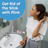 Plink Fizzy Drain Cleaner and Freshener, Prevents Drain Clogs and Buildup, Removes Odors from Bathroom and Kitchen Sinks, Septic-Friendly, Made in the