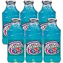 Mistic Bahama Blueberry Drink, 16oz Glass Bottle (Pack of 6, Total of 96 Fl Oz)
