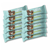 Missy J's Organic Carob Coconut, Almond and Sea Salt Truffley Treats 12 Pack, Vegan Gluten and Caffeine free, Healthy Substitute for Chocolate