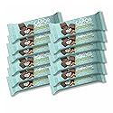 Missy J's Organic Carob Coconut, Almond and Sea Salt Truffley Treats 12 Pack, Vegan Gluten and Caffeine free, Healthy Substitute for Chocolate