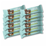 Missy J's Organic Carob Coconut, Almond and Sea Salt Truffley Treats 12 Pack, Vegan Gluten and Caffeine free, Healthy Substitute for Chocolate