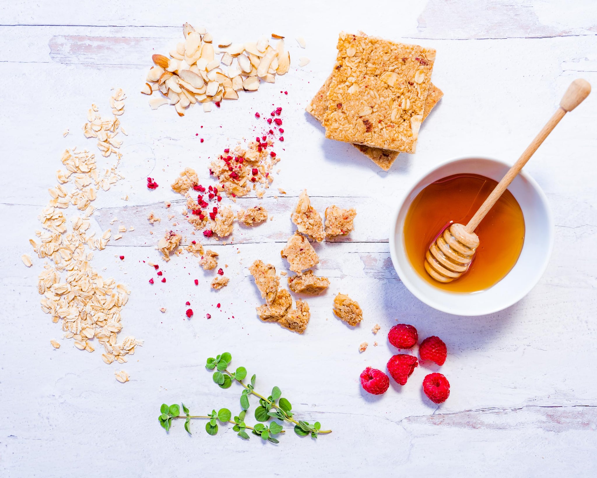 Mrs. Barr’s Natural Foods Granola Bars | Honey Raspberry | Certified Organic Gluten Free Oats | Soft Texture | Small Batch | Gourmet Quality | Real