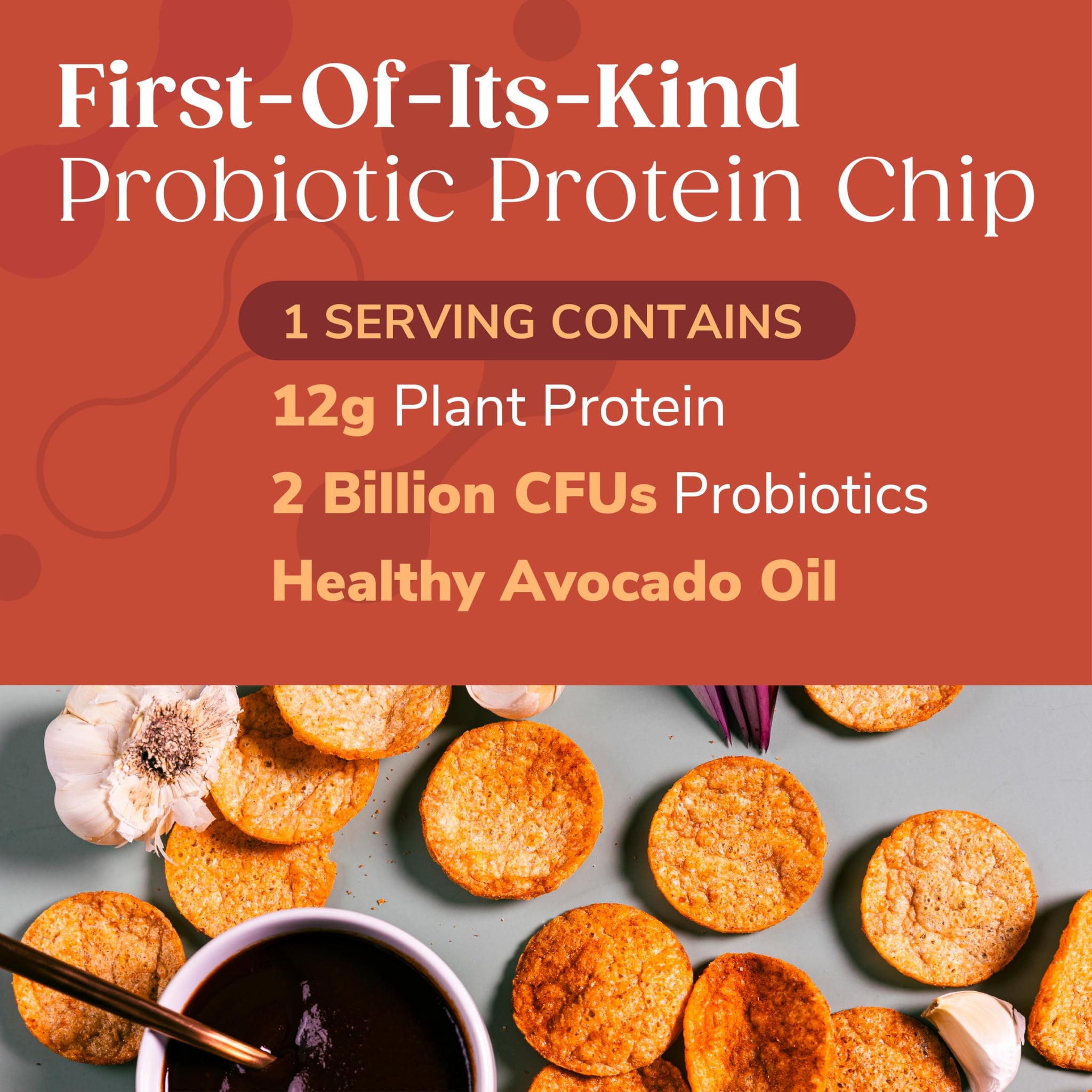 Wonderslim Protein Chips with Probiotics, BBQ | 12g Plant Protein, 170 Cal | High Protein Chips, Vegan, Gluten Free, Non-GMO | Made with Avocado Oil