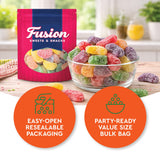 Assorted Fruit Slices Jelly Candy 2 Pound Bulk Bag of Old-Fashioned Sugar-Dusted Gum Drops, Jelly Fruit Mix, Nostalgic Soft Gems for Gifts & Bowls
