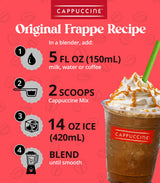 Cappuccine Extreme Toffee Coffee Frappe Mix, 3 Pound (Pack of 1)