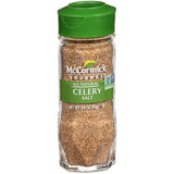 McCormick Gourmet Collection Celery Salt, Non GMO, Our Best Herbs & Spices, Ground Celery Seed and Coarsely Ground Salt, Elevate a Chicago-Style Hot