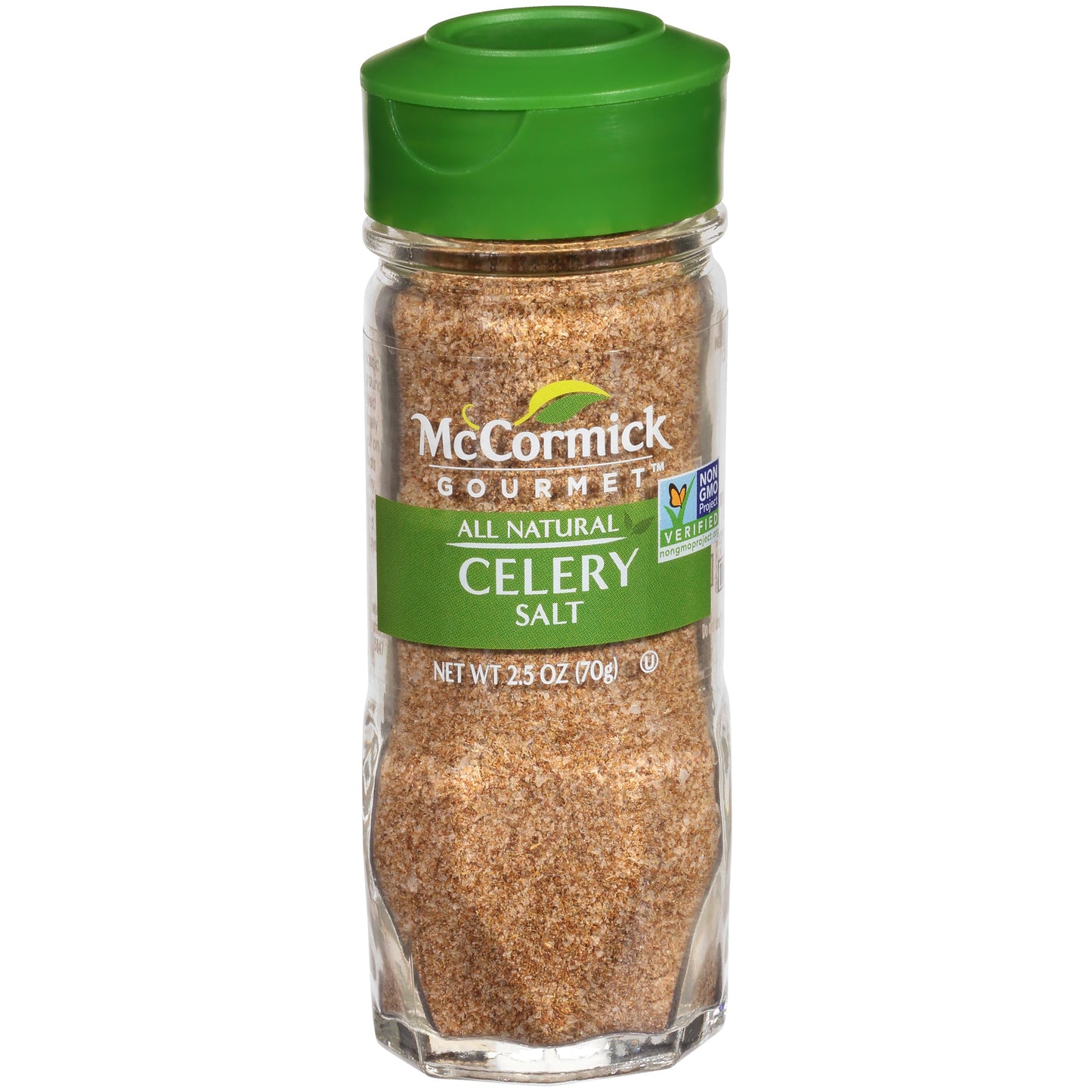McCormick Gourmet Collection Celery Salt, Non GMO, Our Best Herbs & Spices, Ground Celery Seed and Coarsely Ground Salt, Elevate a Chicago-Style Hot
