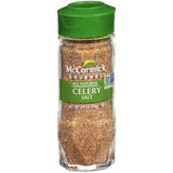 McCormick Gourmet Collection Celery Salt, Non GMO, Our Best Herbs & Spices, Ground Celery Seed and Coarsely Ground Salt, Elevate a Chicago-Style Hot
