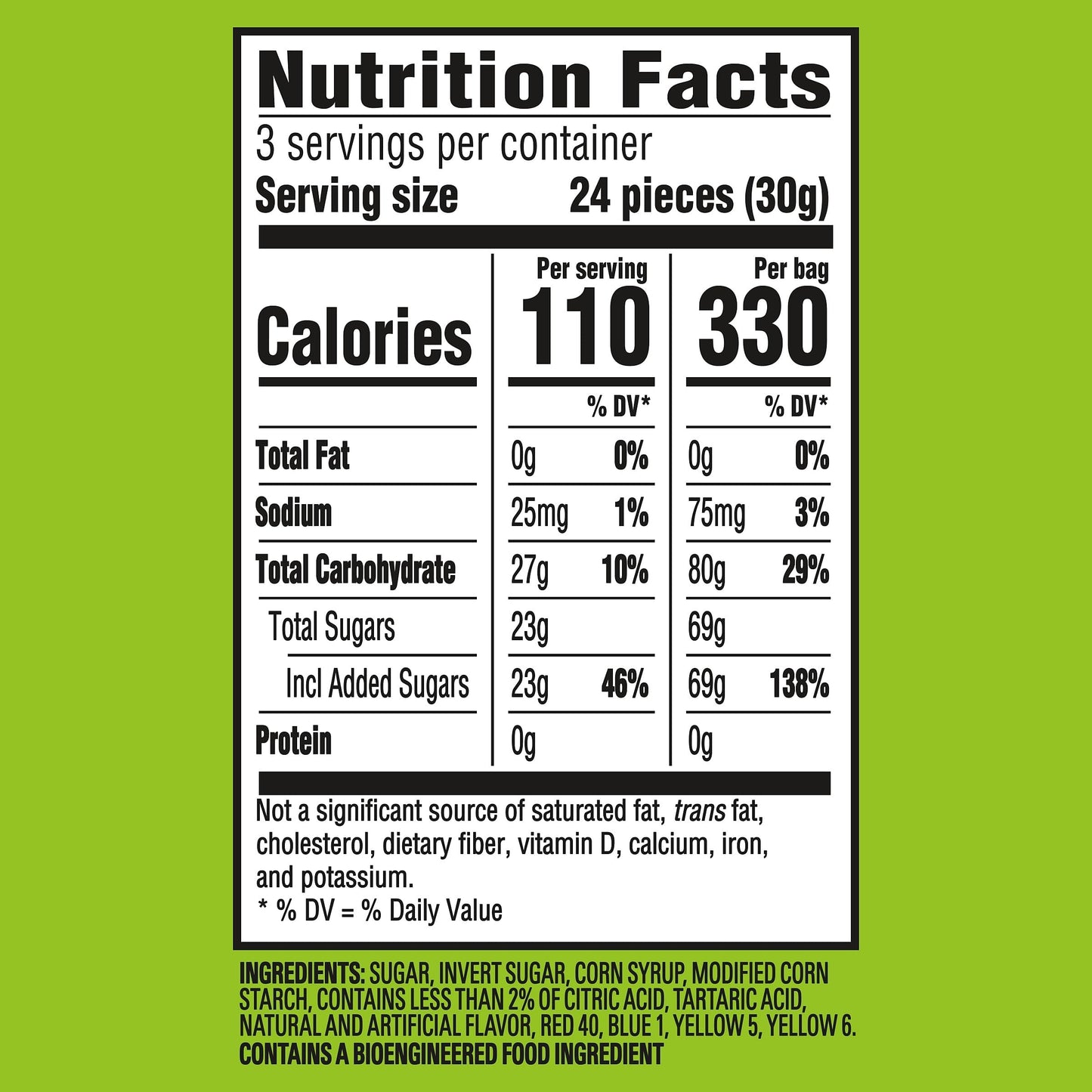 SOUR PATCH KIDS Strikers Black Raspberry Soft & Chewy Gummy Candy, 3.17 oz