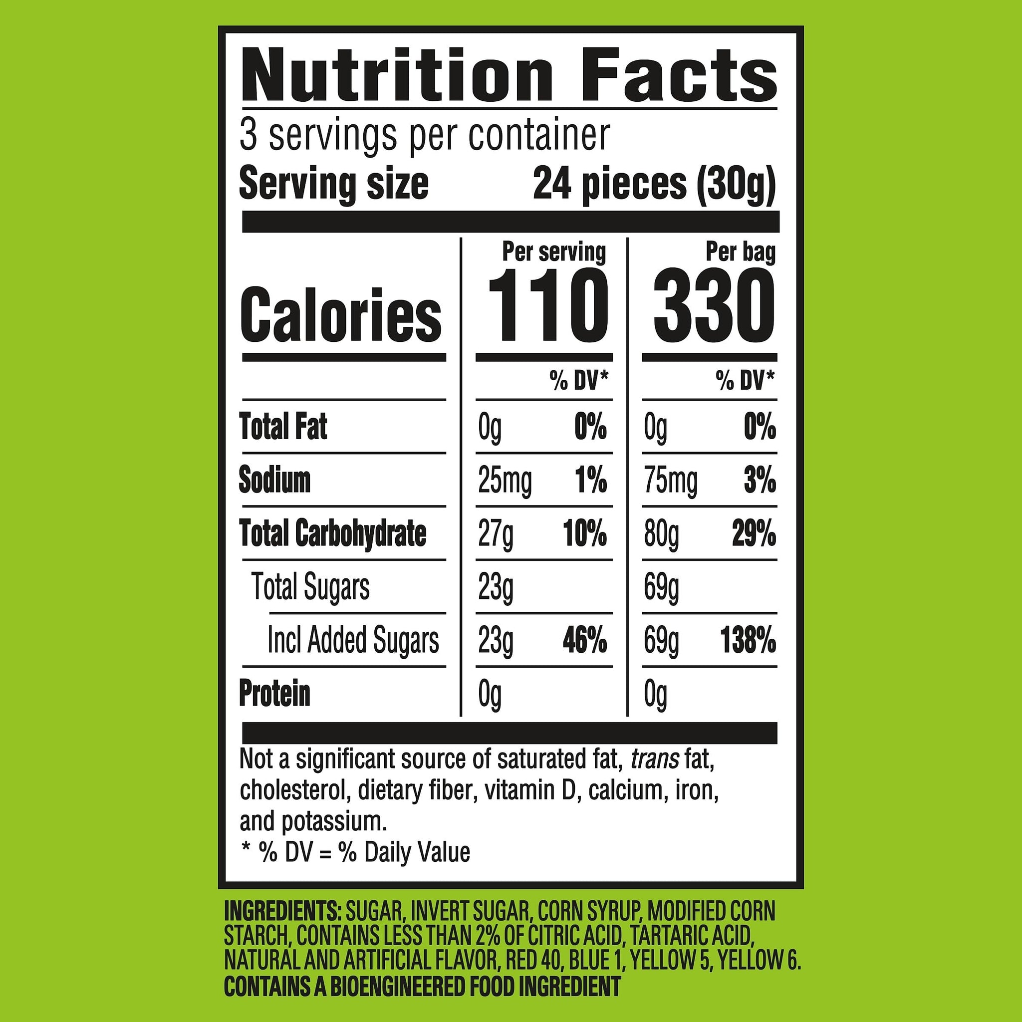 SOUR PATCH KIDS Strikers Black Raspberry Soft & Chewy Gummy Candy, 3.17 oz