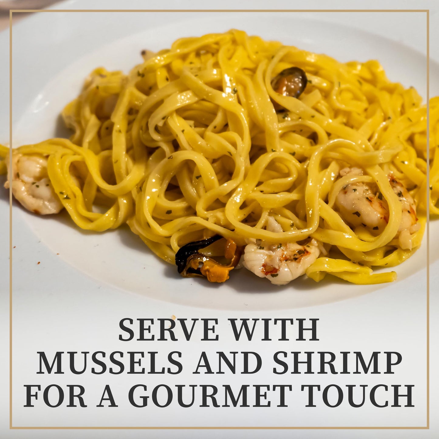 Ori di Langa Tagliolini Egg Pasta with Truffles - Gourmet Egg Noodles with Black Truffles Foraged in Italy, All Natural Durum Wheat Pasta, Italian