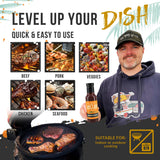 Lane's Pineapple Chipotle BBQ Sauce, All-Natural Tropically Inspired Barbecue Sauce, Goes Great with Chicken, Pulled Pork & Brisket, No MSG, No