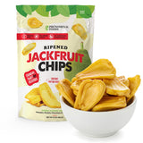 Pho'nomenal Ripened Jackfruit Chips 13oz | Crunchy Jackfruit | Healthy Dried Fruit Snacks | Organic Snacks for Adults | Vegan & Gluten Free | Dried