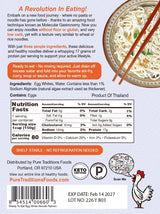 Noodle Revolution - Keto Noodles (Just 2G Carbs), Made From Egg Whites, 17G Protein, Taste & Texture Just Like Real Noodles, Ready To Eat, Keto