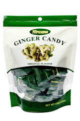 Nirwana Ginger Candy - Individually Wrapped for Freshness - Bulk Natural Candy for Travel and Everyday Enjoyment 125G/4.02 oz Original Flavour (1pack)