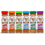 Chef Paul Magic Seasoning Blends Seafood Seasoning Variety Pack | Blackened Redfish & Steak, Seafood, Poultry, Vegetable, Pork & Veal | All-Purpose