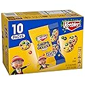 Keebler Chips Deluxe Minis Made with M&M’s, Chocolate Chip Cookies, 1 oz Pouches, 10 Count