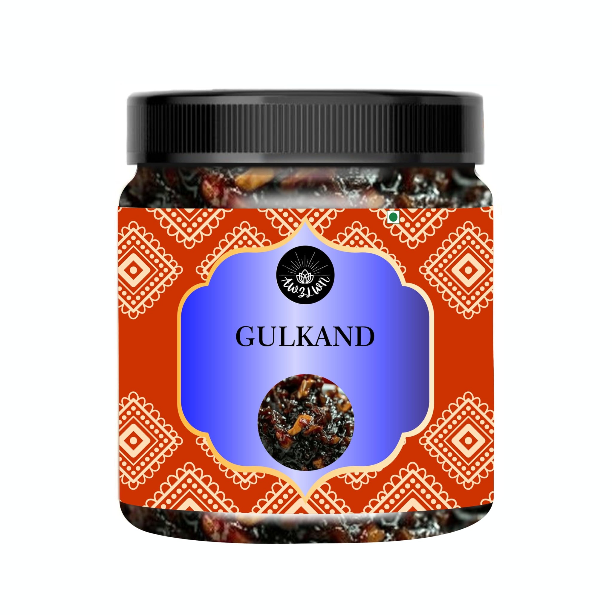 AWZLWN Natural Gulkand 1.76 OZ (50 GM) | Set oF 1 | AWZLWN