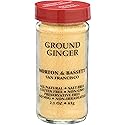 Morton & Bassett Ground Ginger, 2.1-Ounce Jars (Pack of 3)