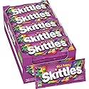 SKITTLES Wild Berry Chewy Candy Full Size Movie Night Party Favor Candy Packs Bulk Box, 2.17 oz, (Pack of 36)