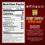 Arizona Gunslinger Cherry Chipotle Pepper Sauce - Sweet and Smoky Hot Sauce with Wild Cherry & Smoked Chipotle Peppers, Gourmet Sweet Heat BBQ Glaze
