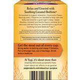Yogi Tea Soothing Caramel Bedtime Tea - 16 Tea Bags per Pack (6 Packs) - Calming Sleep Tea - Supports Good Sleep - Includes Chamomile Flower, Rooibos