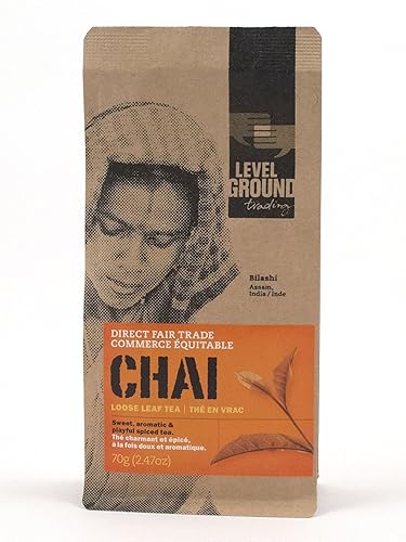LEVEL GROUND Tea Black Chai Loose Leaf, 70 GR