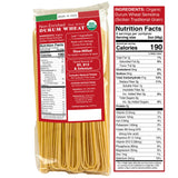 Papa Vince Organic Whole Wheat Spaghetti Noodles - Made in Italy, Non-Enriched, No Folic Acid - Organic Ancient Grain Pasta, Non-GMO, Artisan Bronze