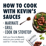 Kevin's Natural Foods Korean BBQ Sauce - Paleo Simmer Stir-Fry Sauce, Gluten Free, No Preservatives, Non-GMO - 3 Pack (Korean BBQ)