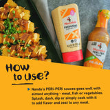Nando's PERi-PERi Sauce Mixed Pack - Medium, Hot, Garlic, and PERinaise Original | Gluten Free | Non GMO, 9.1 oz and 8.6 oz (4 Pack)