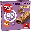 Protein One Peanut Butter Chocolate Protein Bars, GLP-1 Friendly, 5 Ct, 4.8 oz