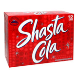 Shasta Cola | 12-Pack of 12oz Cans | Classic Bold Cola Taste | Caffeinated Soda | Crisp & Refreshing