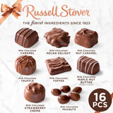 RUSSELL STOVER Christmas Milk Chocolate Candy Assortment Gift Box, 9.4 oz.