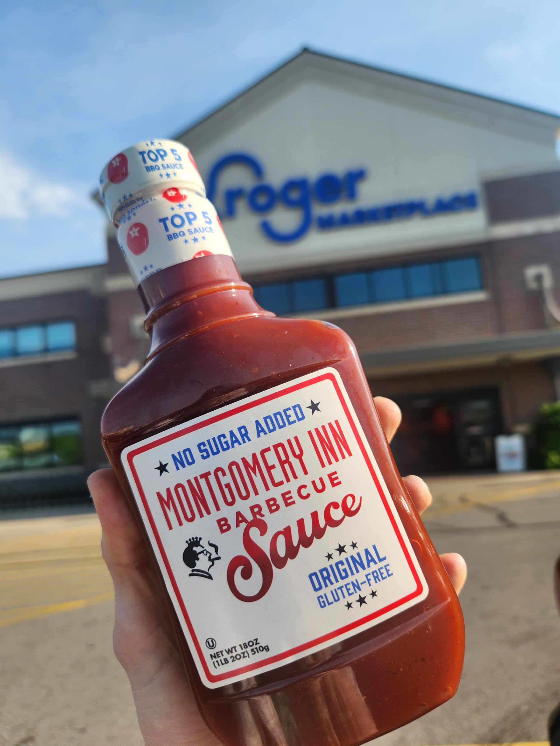 Montgomery Inn No Sugar Added Barbecue Sauce (18oz) - 6 Pack | NEW! No Sugar Added
