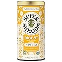 The Republic of Tea SuperShroom Digest Turkey Tail Black Tea, Organic Chicory and Caramel Notes, Naturally Caffeinated, Unbleached Tea Bags in
