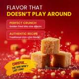 Chinchin Crunch, Savory Crunchy Mini Snacks for Adults - Bites, Crispy Traditional Crunchy Snacks Cubes For Parties, Movie Nights & Sharing (6 Pack