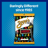 Zapp's New Orleans Voodoo Potato Chips, 42 Count - Crunchy, Gluten Free Snack with Salt, Vinegar, and Smoky BBQ Flavors