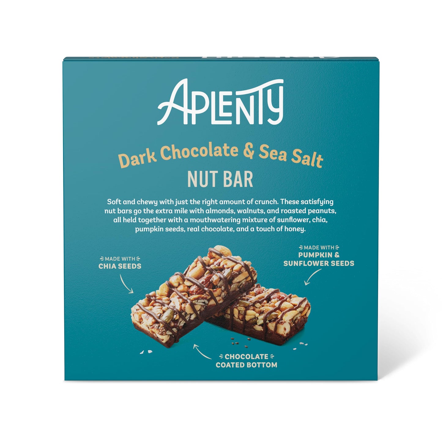 Aplenty Dark Chocolate and Sea Salt Nut Bar