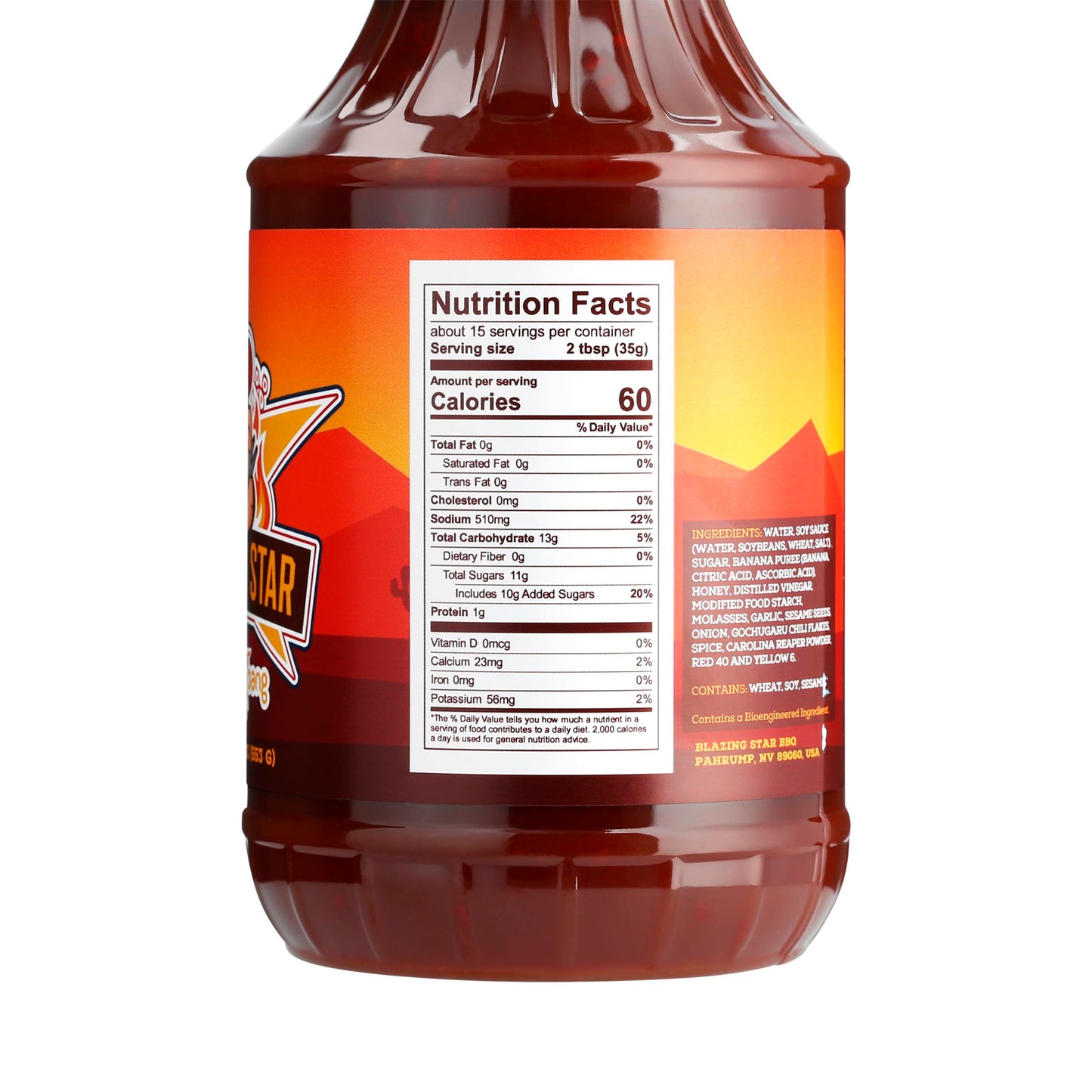 Blazing Star Asian Bang Sauce - Sweet and Spicy Asian BBQ Sauce and Marinade - Perfect Stir Fry Sauce, Dipping Sauce, or Glaze - Veteran Owned (20 oz)