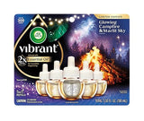 Air Wick Plug In Vibrant Scented Oils Refills, Campfire & Starlit Sky, 5 ct