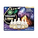 Air Wick Plug In Vibrant Scented Oils Refills, Campfire & Starlit Sky, 5 ct