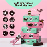 In Good Faith Dark Chocolate Coconut & Salted Caramel Bars, Healthy, Gluten Free, Vegan, Dairy Free Chocolate Bars (12 pack)